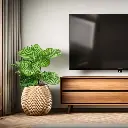pot-design-ananas-or-salon-meuble-tele.webp