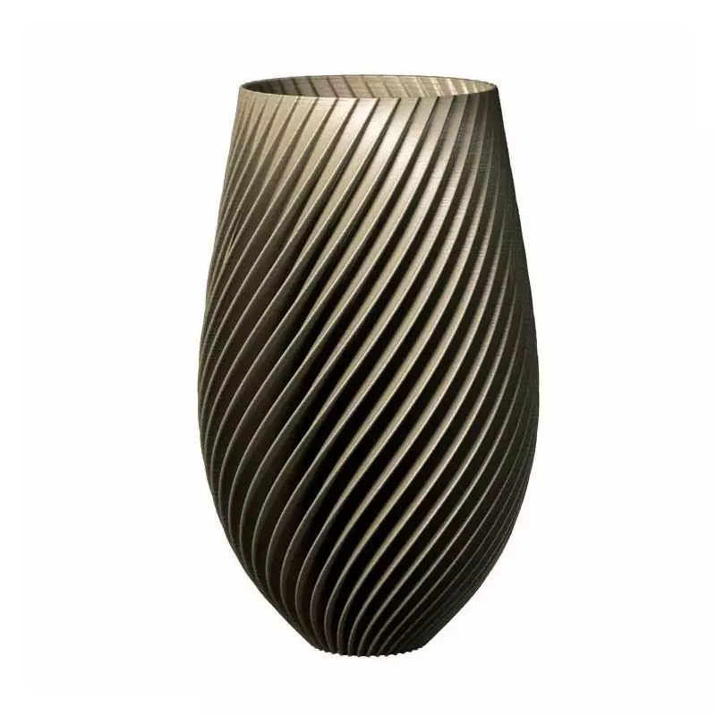 [384-10L-gris] Pot Cône Spirilus (Gris, 10L)