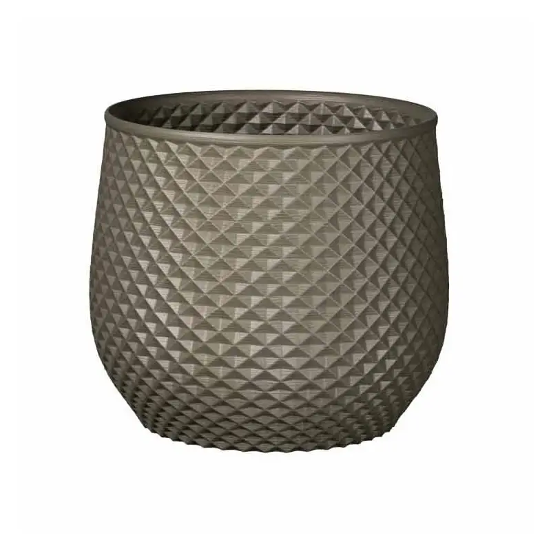 [369-7L-gris] Pot Large Ananas (Gris, 7L)